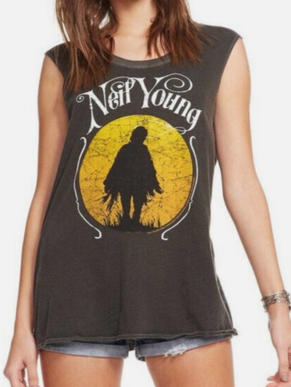 Neil Young 'Harvest Moon' Chaser Brand Tank Top - Organic Cotton - Size M